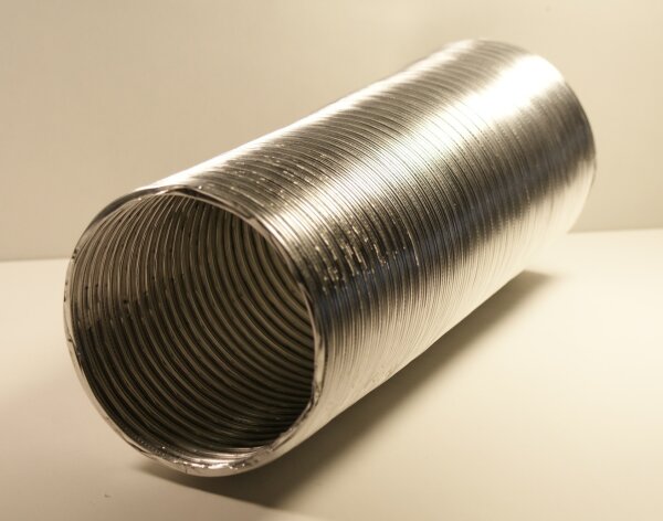 flexibles Aluminium Lüftungsrohr Flex Schlauch Alu Flexrohr 5m 76mm zweilagig 
